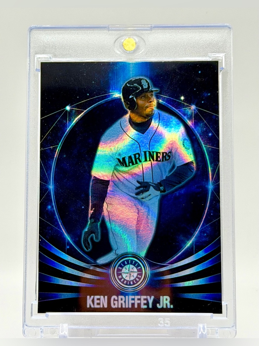 Ken Griffey Jr Mariners SP Holographic Custom Card Limited Edition Print